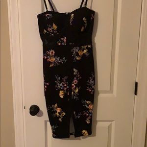 Dark Floral Dress